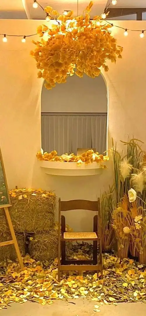 暖色系壁纸满满秋天的氛围感