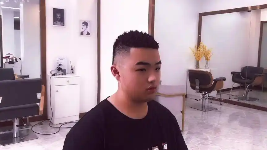 肥胖男生做什么发型即好看又有型男士发型设计黑人烫脏辫