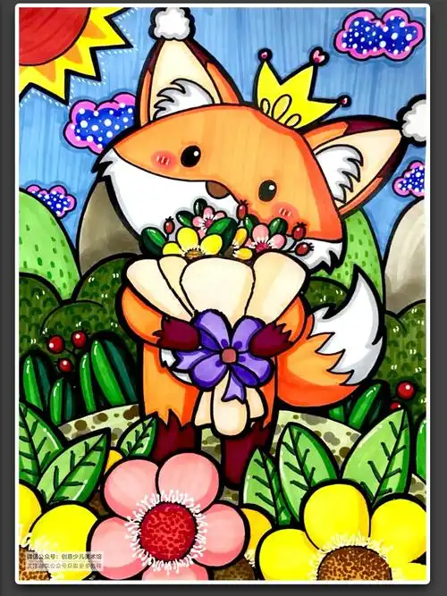 美术_绘画_幼儿园_亲子_画画_手帐_少儿创意美术_文化_绘画