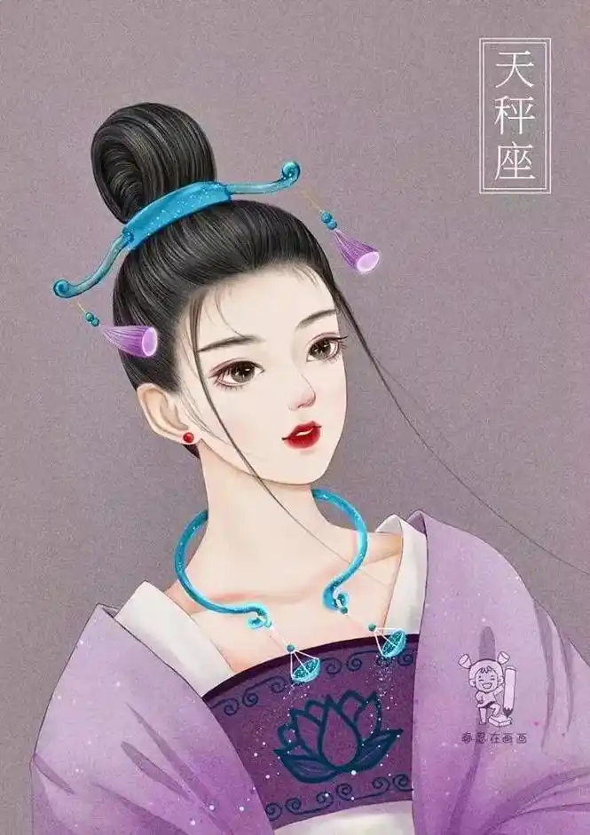 两组超赞的十二星座古风头像