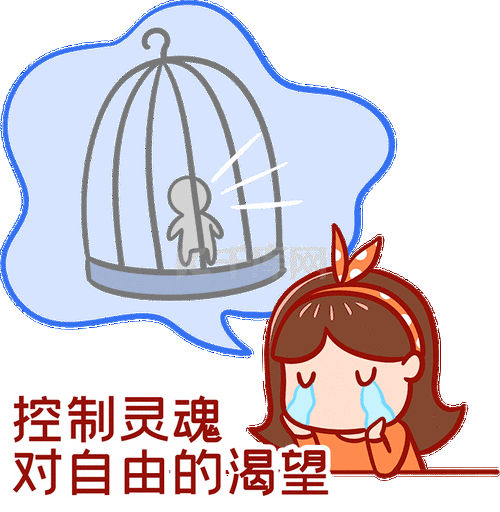 疫情控制人物灵魂对自由的渴望表情包动图gif