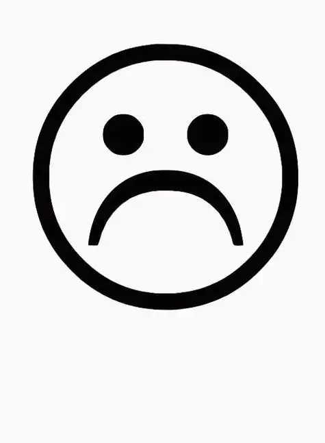 人难过的嘴巴简笔画