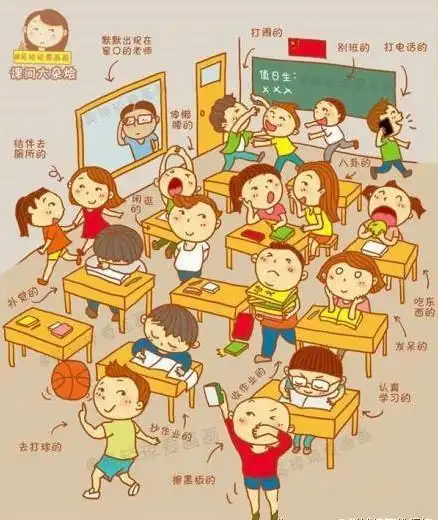 网友我们爱打扮分享默认专辑:下课了,这幅画里肯定有一个人是你,你会