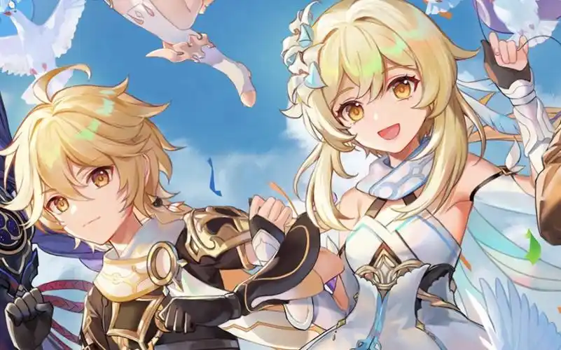 主角(旅行者/荧/空/岩主/爷)单通风魔龙.原神