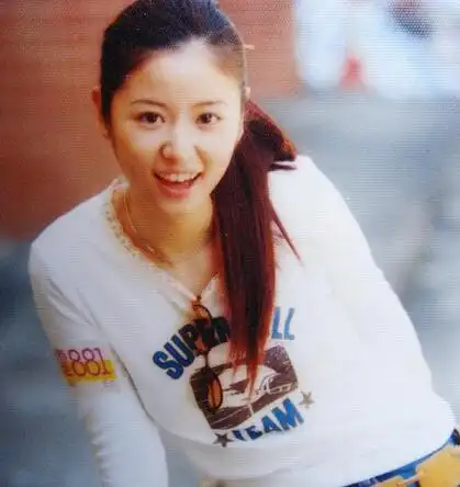 图林心如少女时的照片清纯盘点酒窝甜甜惹人爱