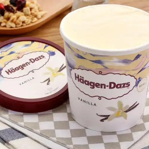 【海外直采爆款】哈根达斯香草味冰淇淋460ml*2