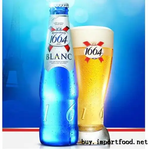 kronenbourg 1664 法国凯旋1664蓝瓶啤酒