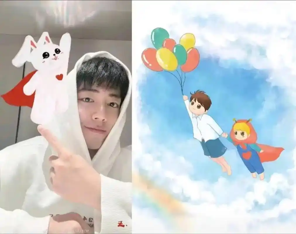 喜欢#肖战 我坚持了五年,还会更久--to全世界最好的兔子队 - 抖音