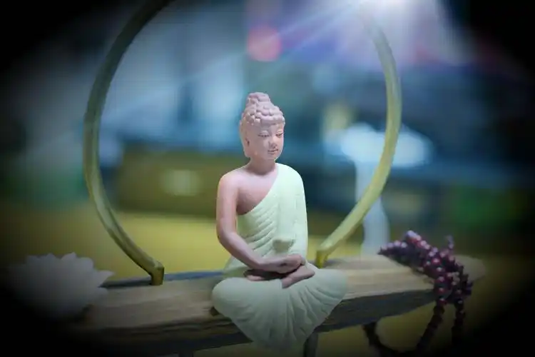 个性时尚小和尚摆件,禅意优雅简约大气-爱溜达的皮皮猫