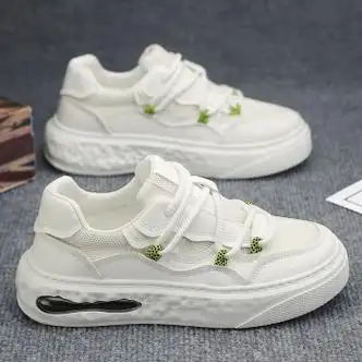 他她千金男鞋秋季翻毛皮中帮板鞋英伦风复古冬季鞋子男潮鞋白色344