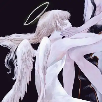 自截动漫闺蜜头像天使&恶魔