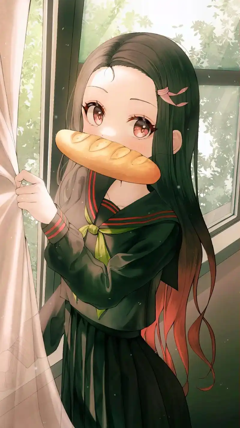 二次元 #手机壁纸 #高清壁纸  #鬼灭之刃 #祢豆子 # - 抖音