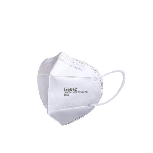 govek kn95立體防護型口罩(20片裝)清新透气轻薄款 轻薄款kn95(白色)