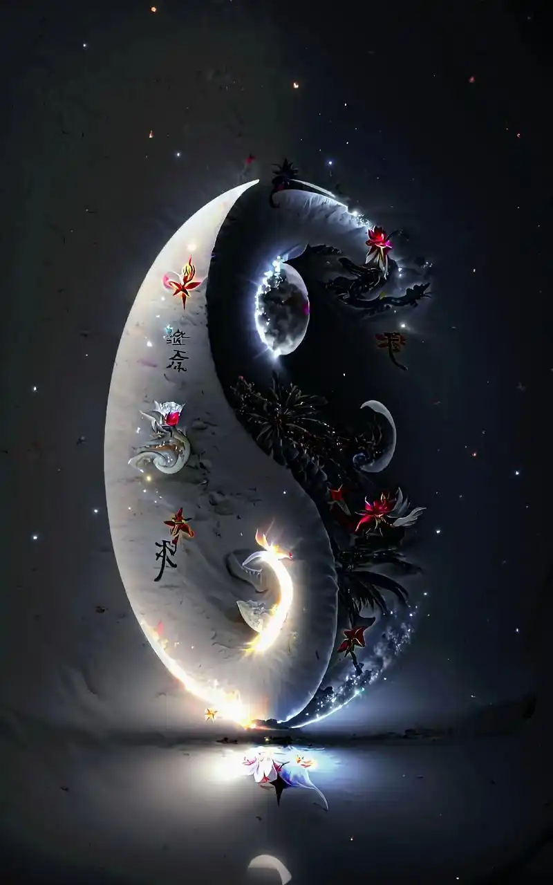 太极#八卦 #手机壁纸 - 抖音