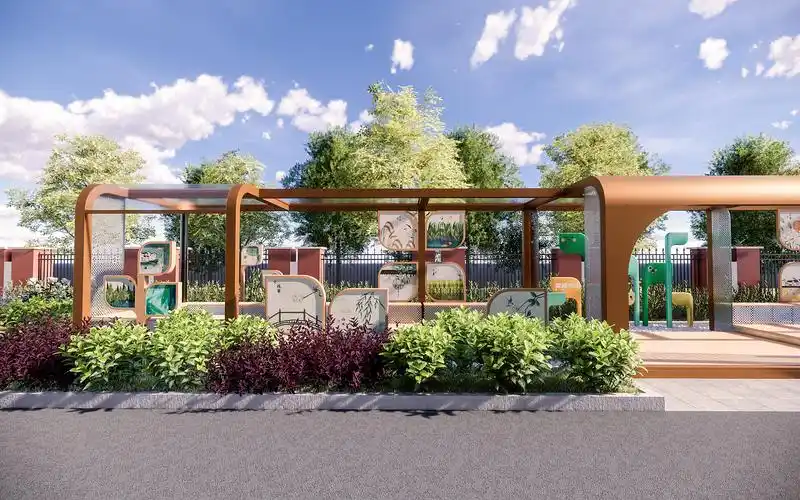 户外主题休憩廊|空间|景观设计|alin_l - 原创作品 - 站酷 (zcool)