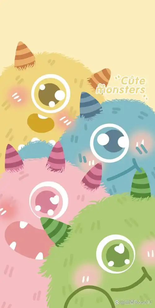 可爱的小怪物壁纸