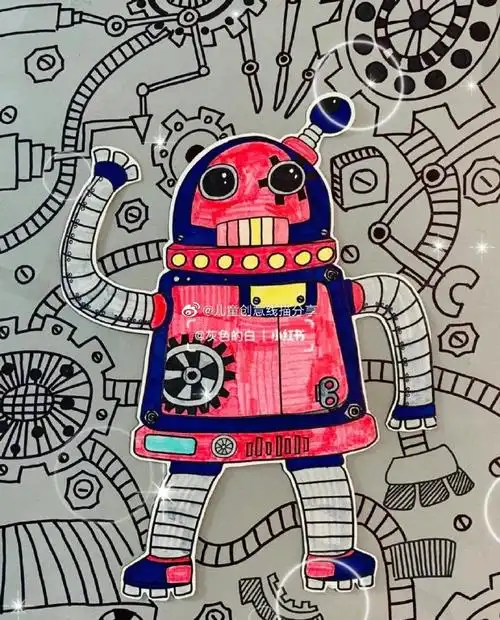 创意美术##儿童画素材##儿童创意美术