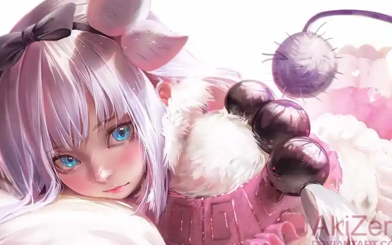 康娜动态电脑桌面背景