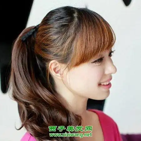 经常扎马尾留什么刘海 五款适合马尾刘海发型