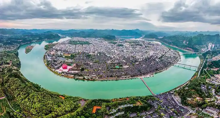 实拍中国四大古城之阆中古城