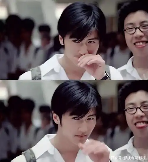 谢霆锋和父亲谢贤年轻照片合集,眉眼之间神似