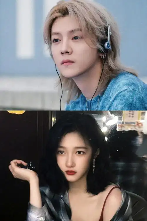 关晓彤撞脸鹿晗##在关晓彤的脸上看到了鹿晗的影子