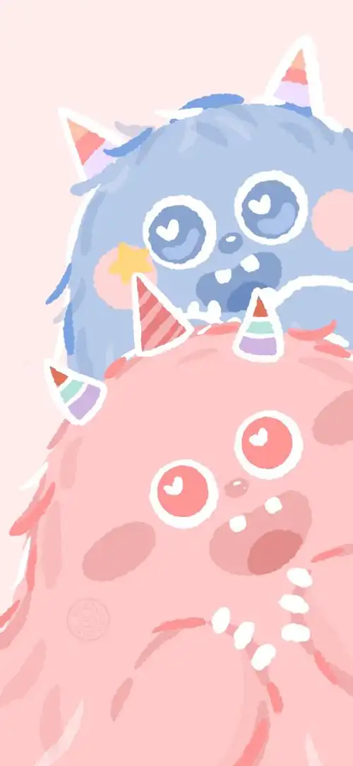 可爱小怪兽壁纸