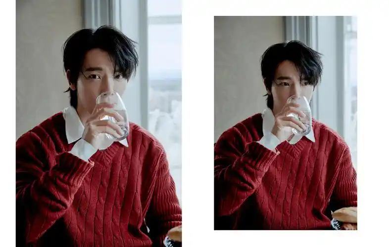 superjunior成员李东海写真今日上线眼神清澈温柔散发暖男魅力