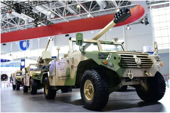 东风军车出击第十二届珠海航展