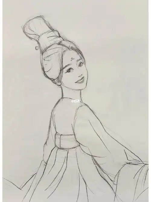 偶尔发个线稿60小兰花虞书欣