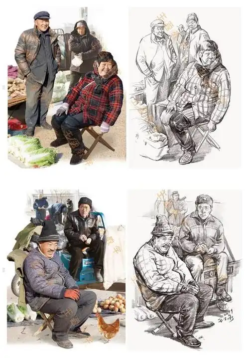 《演绎 速写组合场景照片》|组合场景全体系智选,拆解与重组,超级素材