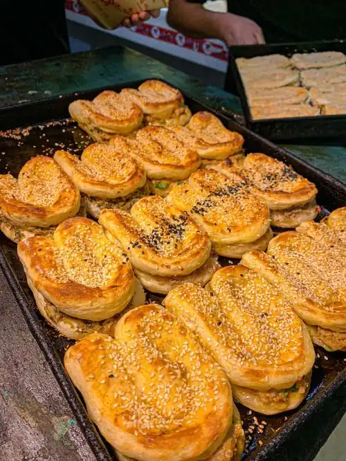 这个锅盔是湖北哪里的美食啊,真的香晕我了