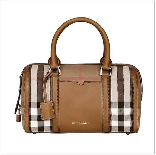 【女款】 burberry巴宝莉女士保龄球包中号手提包单肩包女包3903914