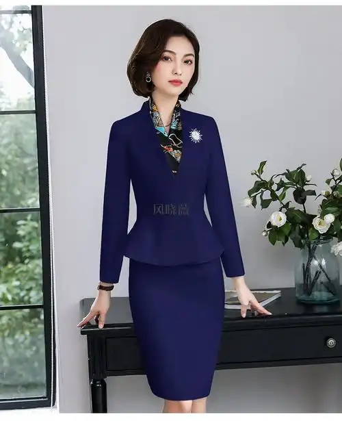 风晓薇高档白领职业装女装套裙高端职业套装女时尚气质名媛小香风职业