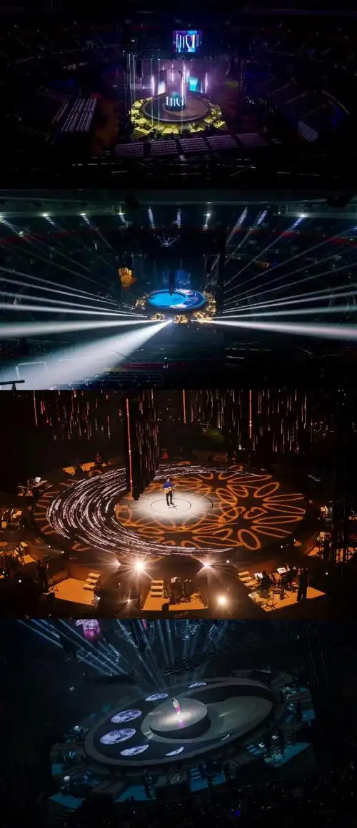 #李健演唱会的舞美##我们与观众彼此谢幕行礼#