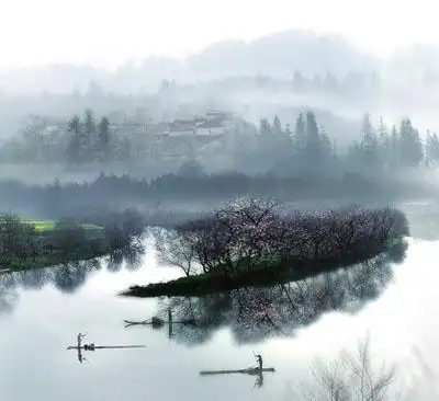 古城烟雨梦大漠敦煌古道长安烟雨江南