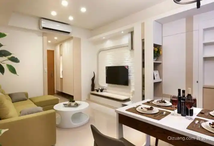 90平小三房装修样板间小三房效果图赏析