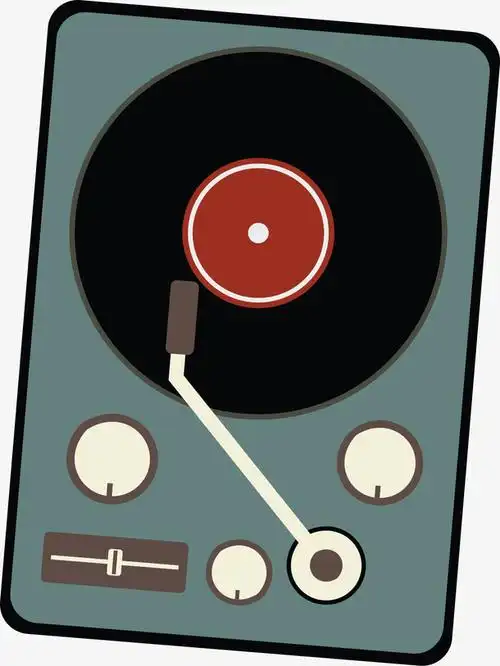 唱片音乐墙壁和乙烯基高清