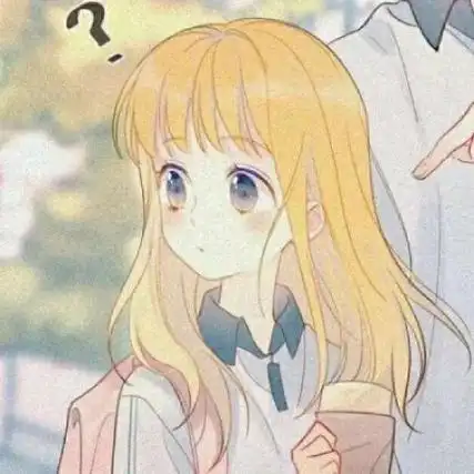 动漫男女分开情侣头像