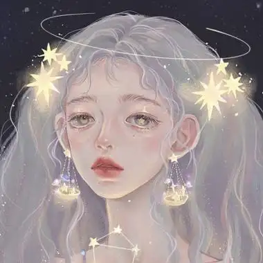 高清好看的专属十二星座手绘头像图片_女生头像_美头网