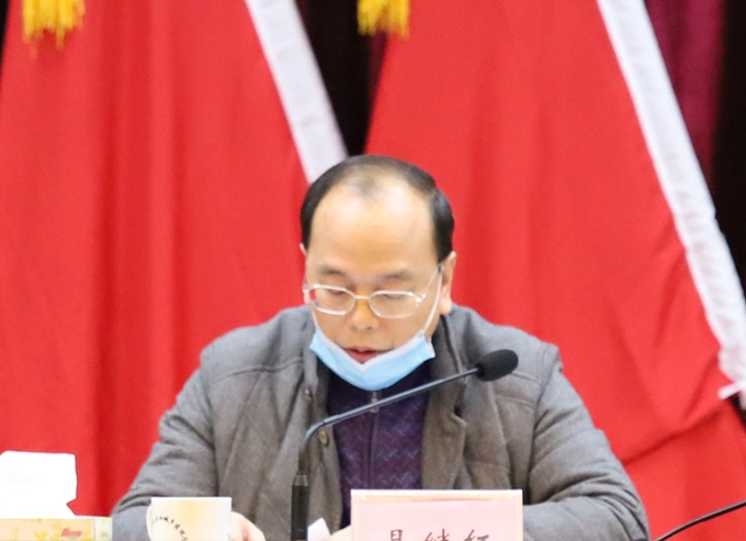 书记,厅长鹿山,省纪委省监委驻厅纪检监察组组长,厅党组成员谭颂方,厅