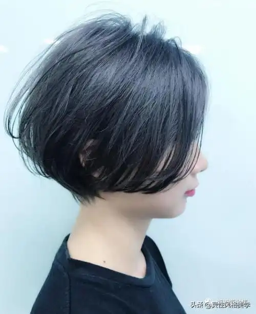 短发图片女2020最新款(2020最新干净利落短发)_可可情感网