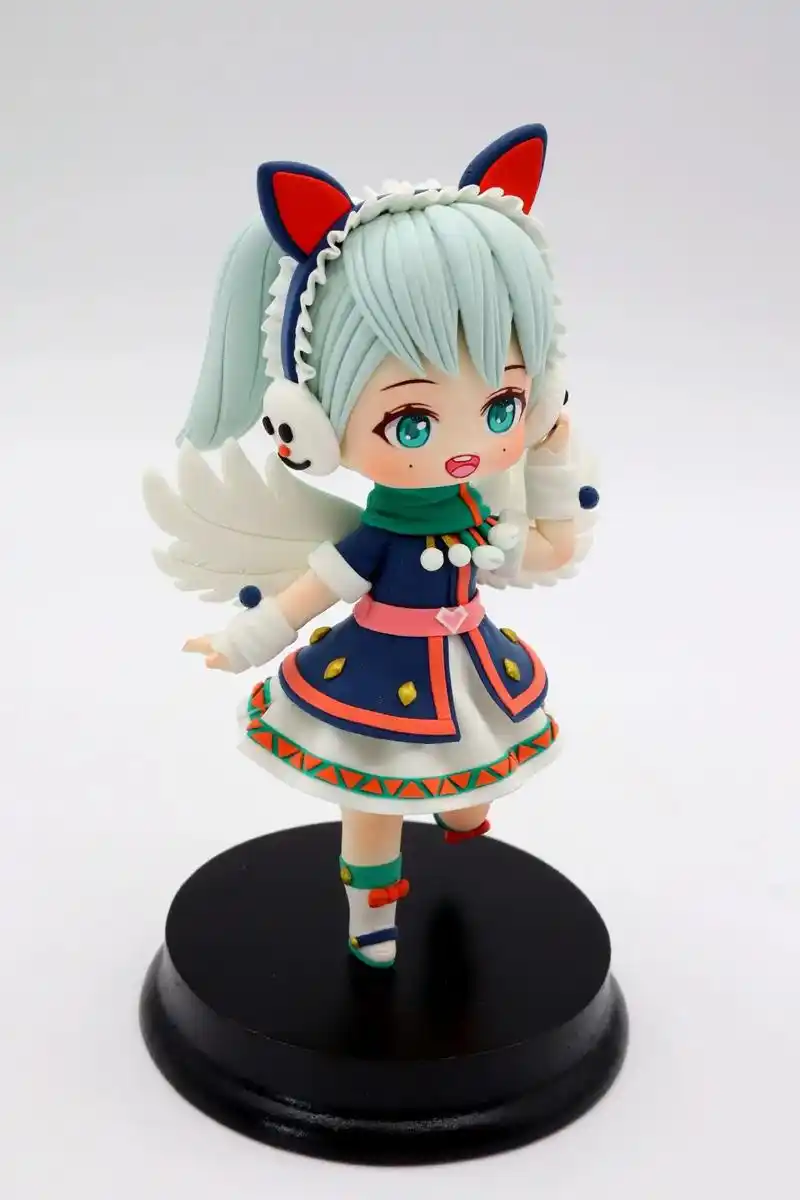 雪国精灵.#超轻粘土手工 #手办 #创造与魔法 #手工diy - 抖音