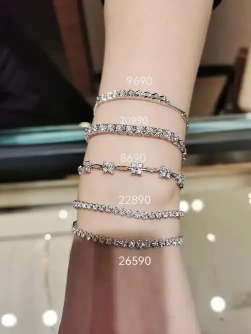 谢瑞麟钻石手链好价来啦真是一眼心动的感觉