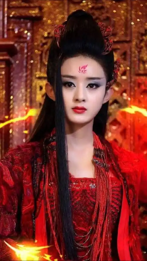 美女#花千骨—-赵丽颖,杀阡陌更爱她吧?