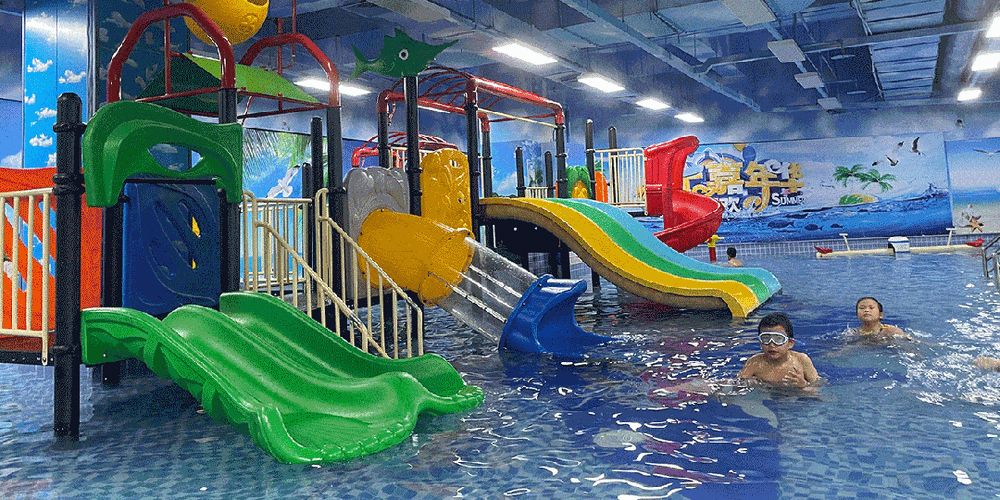 9元起室内恒温水上乐园;水上滑道,水上滑滑梯,水上陀螺.