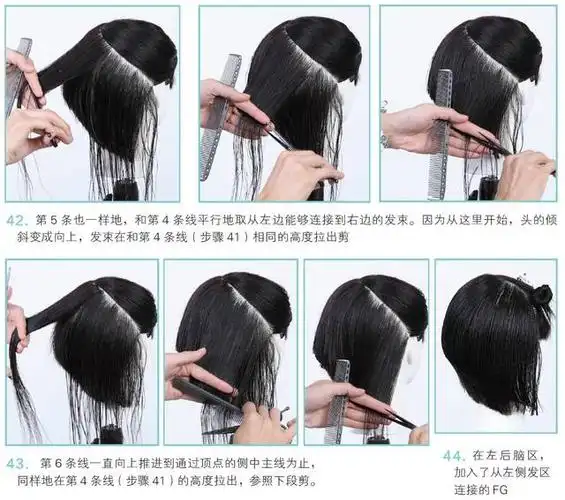 剪发教程 | 超实用的短发蘑菇头(中)