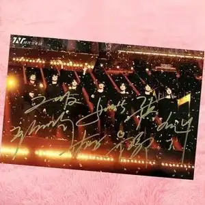 tnt时代少年团亲笔签名照片 保真无印刷 明星时尚礼物 宋亚轩签名