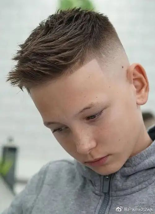 效果就是不一样,剪完真时尚-帅气2021小男孩发型短发