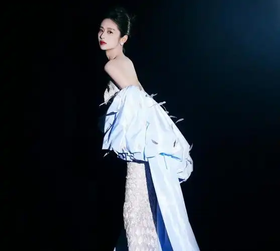 颖儿礼服20斤重,网友:20斤重的东西领不起来,20斤的礼服随便穿